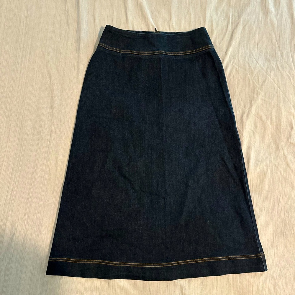 New Creations Jean Skirt